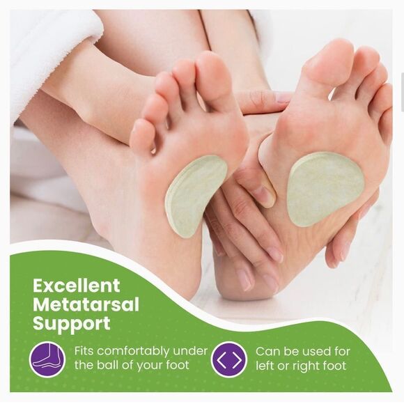 COPY - TemiArt Metatarsal Felt Foot Pad, 2 packs of 12 each - Picture 3 of 10